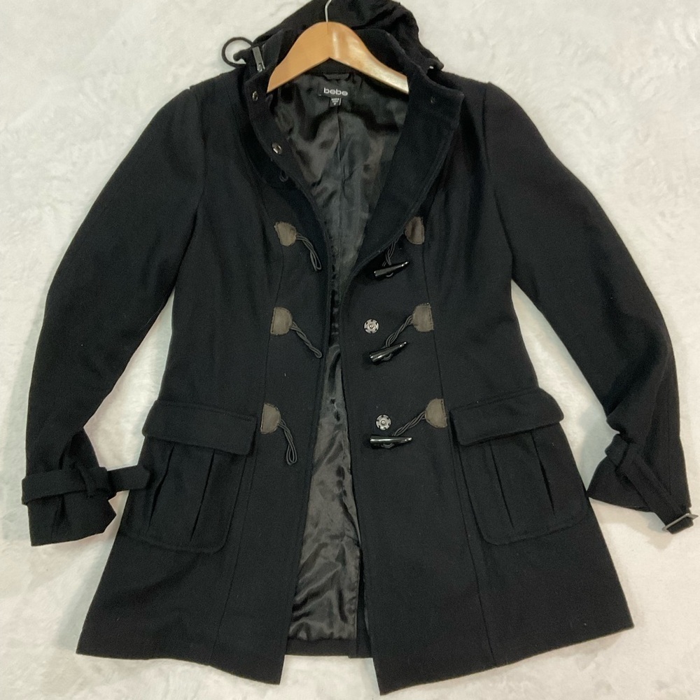 Bebe Women's Black Coat